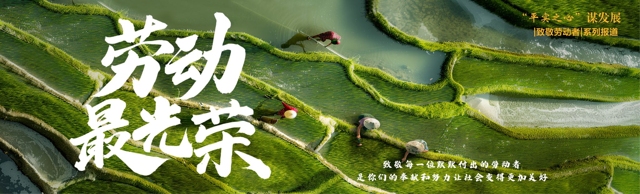 致敬劳动者