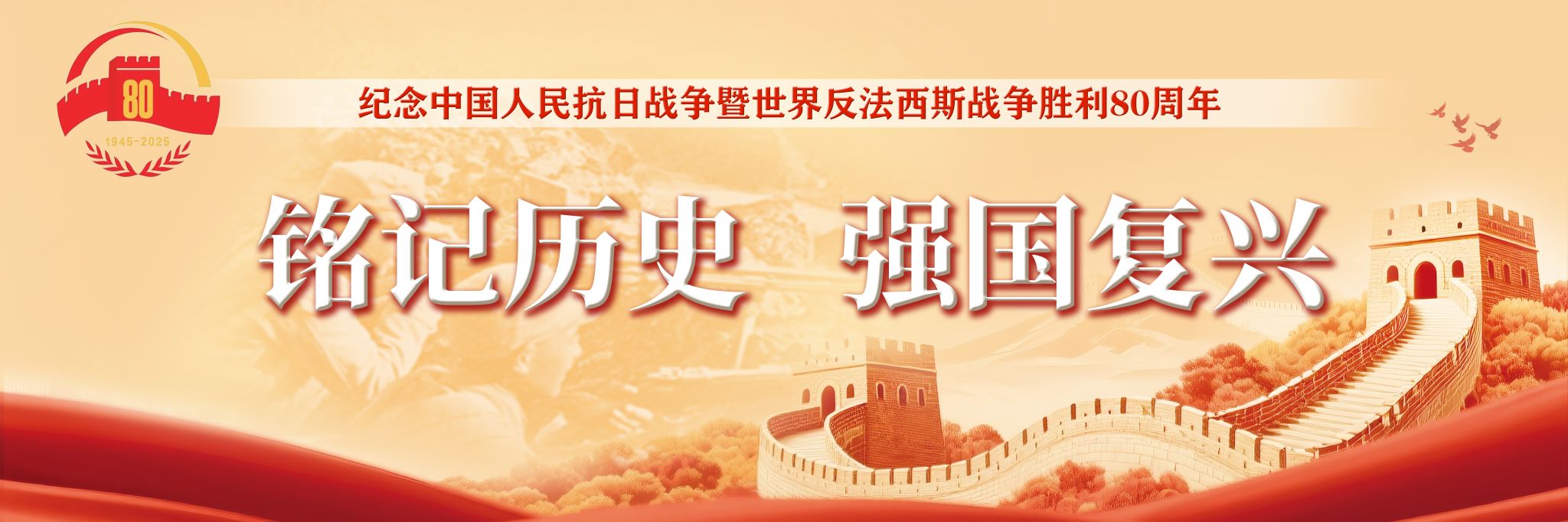 纪念中国人民抗日战争暨世界反法西斯战争胜利80周年